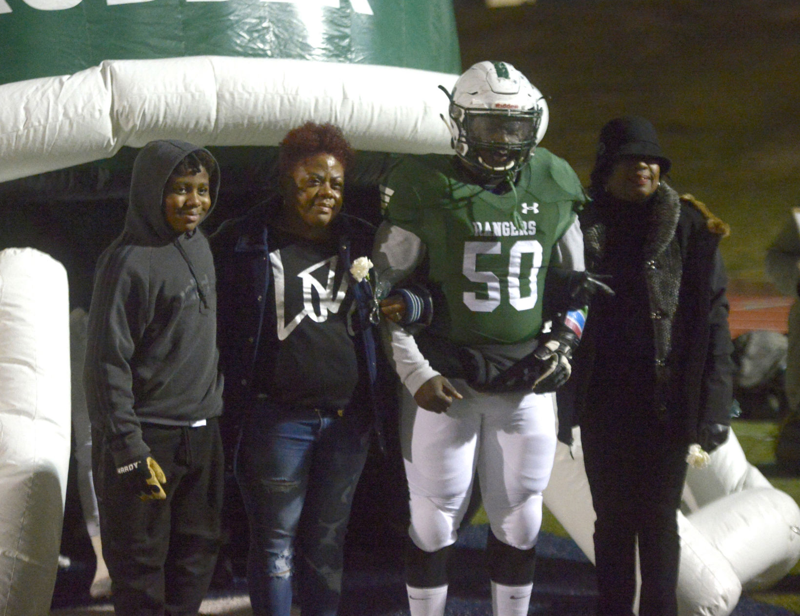 Rudder High School senior night 2019
